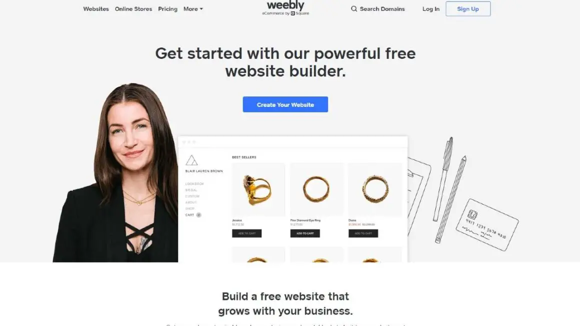 Weebly-best blogging platforms