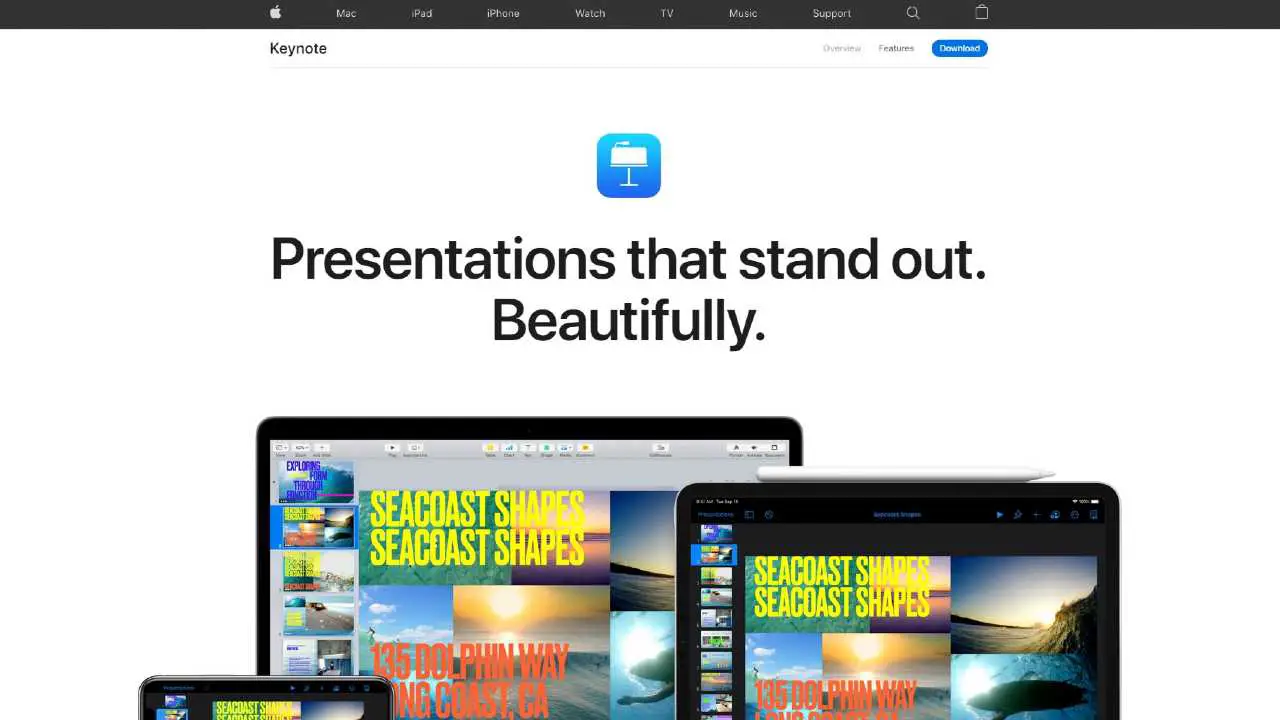 presentation software iphone