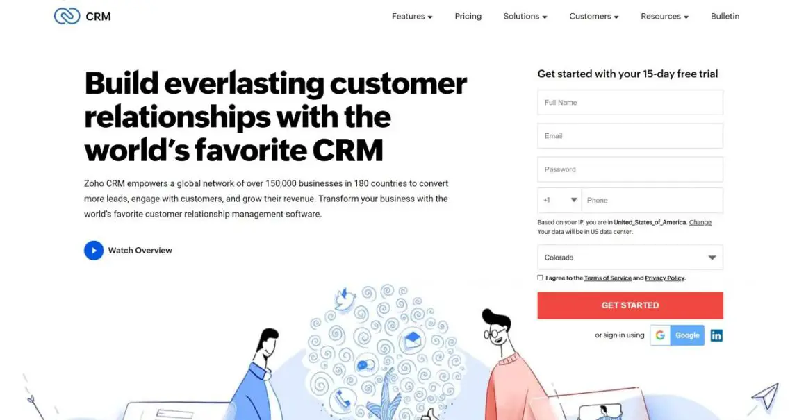 Zoho CRM Software - Tosinajy