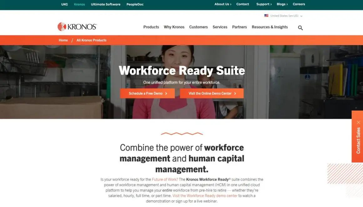 Kronos Workforce Ready - Best HR Software