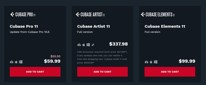 Cubase Pricing Tosinajy