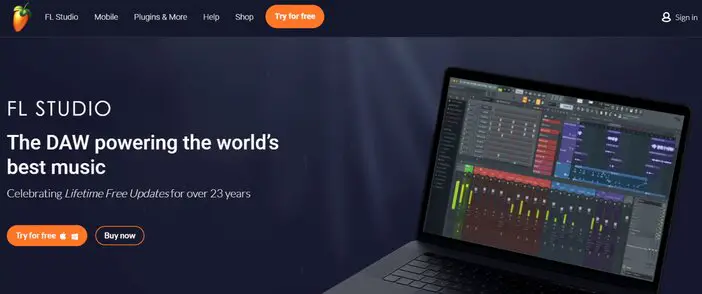 FL Studio Homepage Tosinajy - Best Audio Editing Software