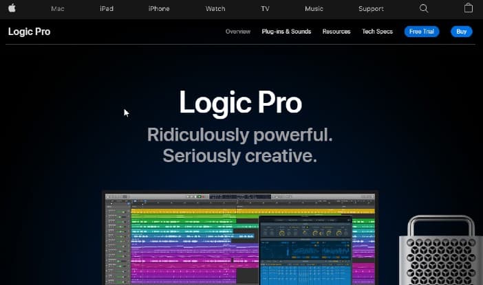 Logic Pro best podcast software