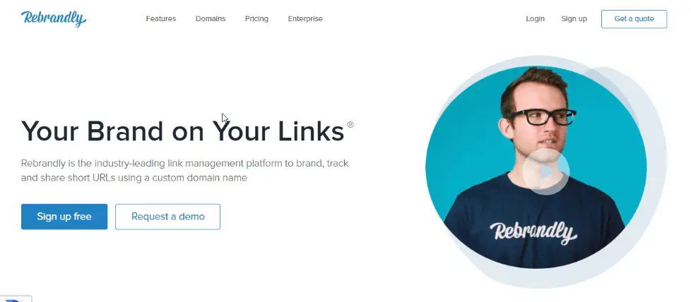 Rebrandly link shortener