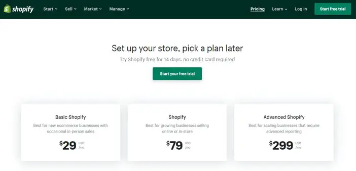 Shopify POS Pricing Tosinajy