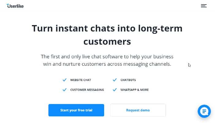 Userlike - Best Live Chat Software