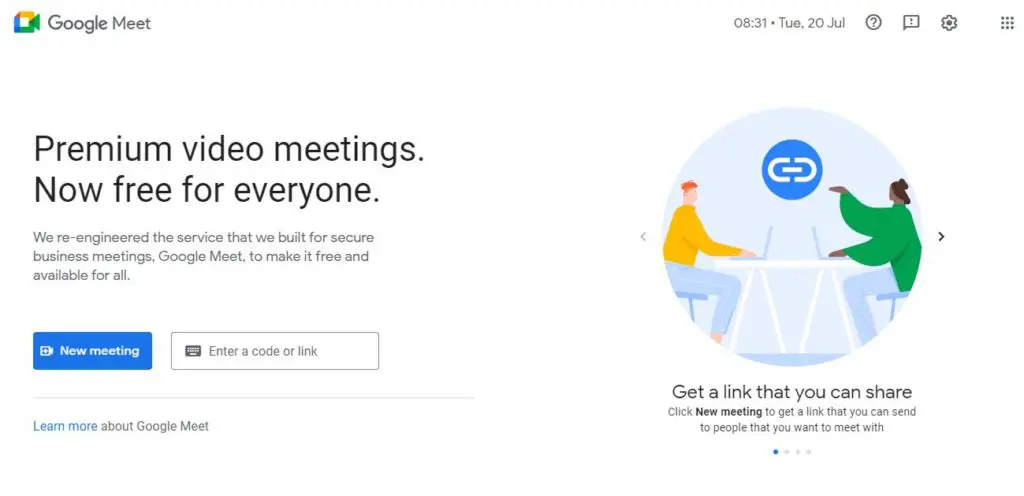 Google Meet image