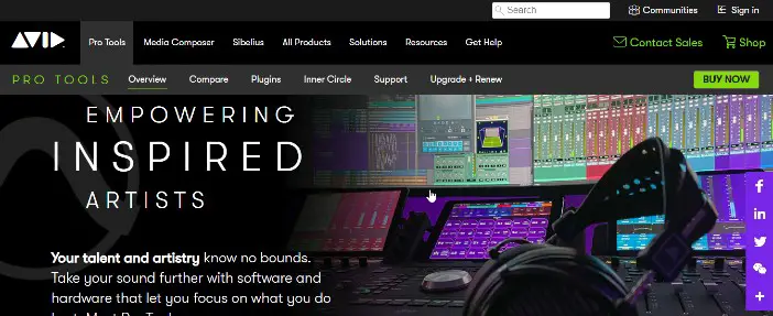 Pro Tools - Best Audio Editing Software