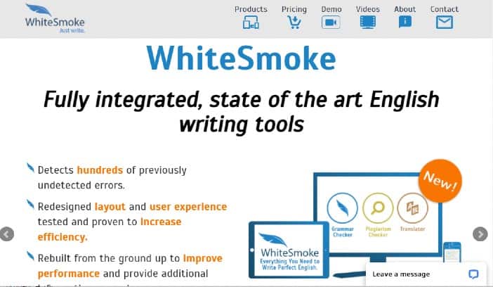 Whitesmoke - Best Grammar Checkers