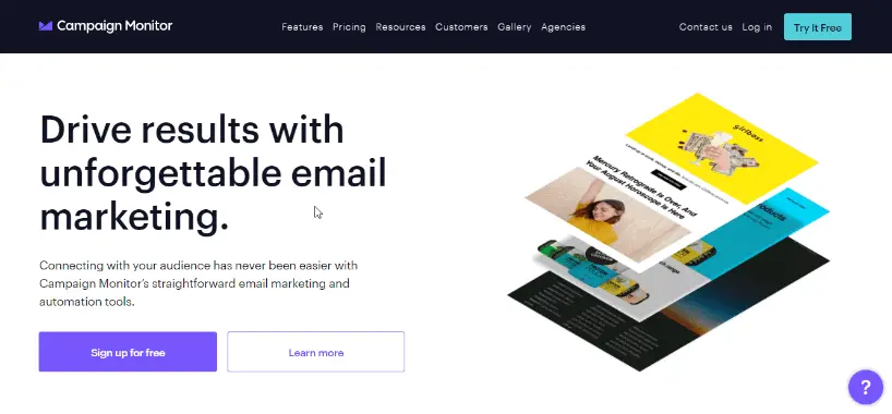 Campaign Monitor - Best Marketing Automation Software