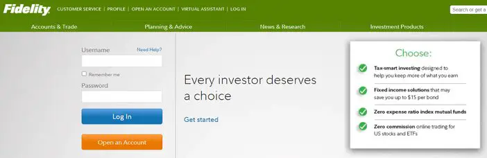 Fidelity homepage tosinajy - Best investment apps
