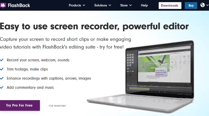 FlashBack Express - Best Free Screen Recording Software