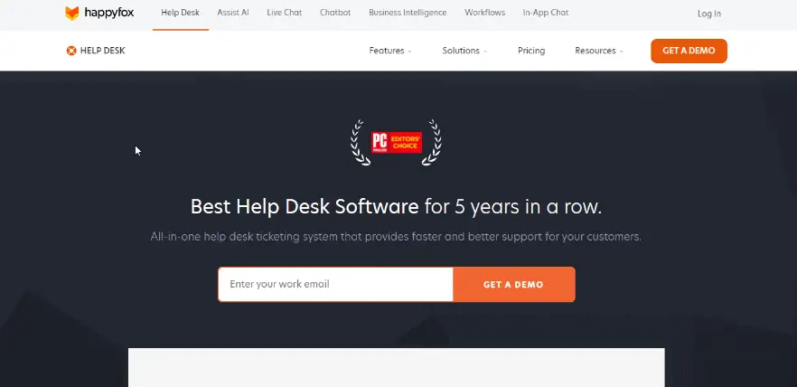 Happyfox Help Desk Software