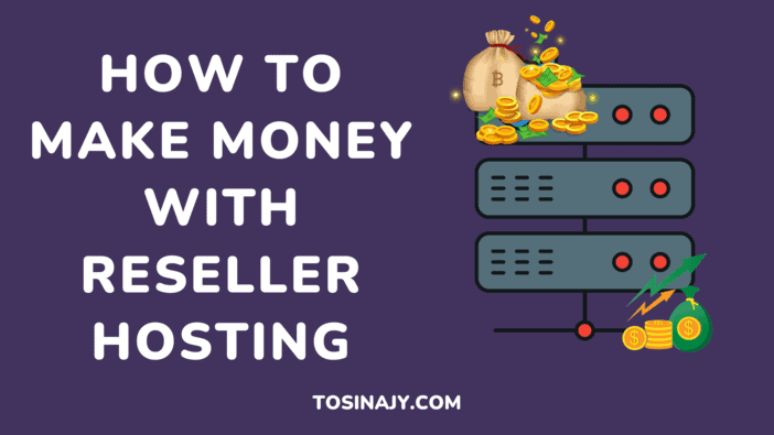 How to Make Money with Reseller Hosting Tosinajy