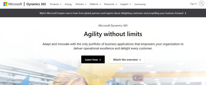 Microsoft Dynamics 365 Homepage Tosinajy