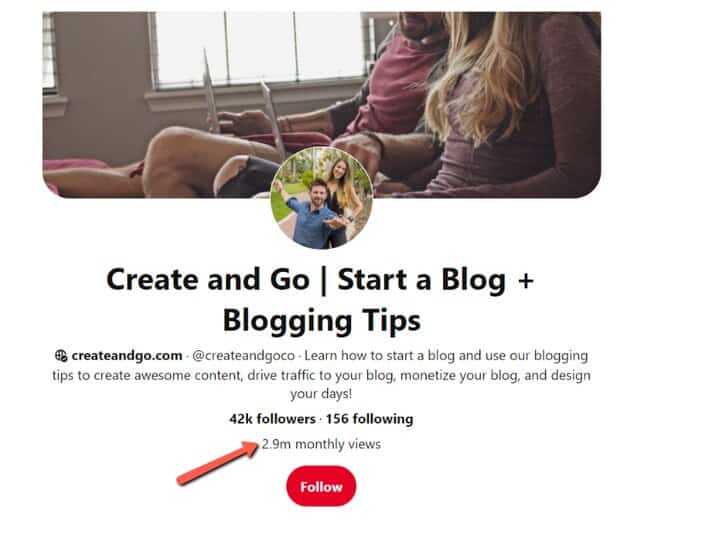 Create and go Pinterest profile Tosinajy