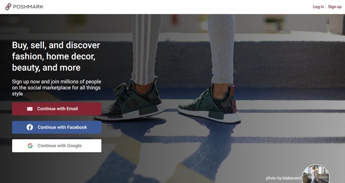 Poshmark App Homepage - Best App For Selling Photos Online Tosinajy