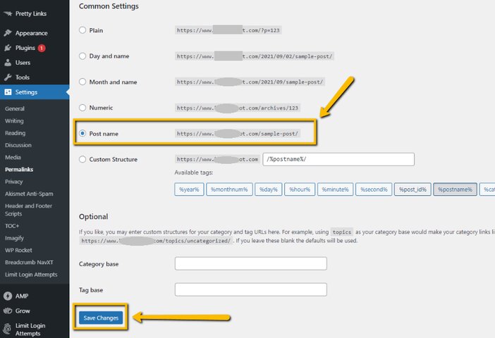 Selecting SEO Optimized Website URL Tosinajy