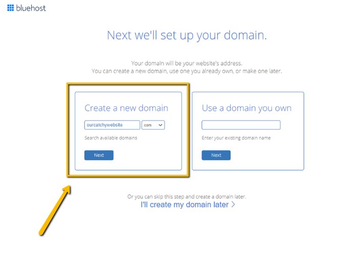 Select Bluehost's Basic Plan Tosinajy