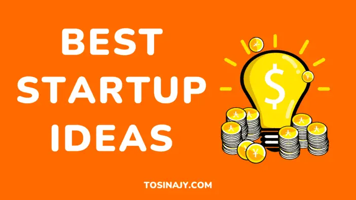 Best Startup Ideas - Tosinajy