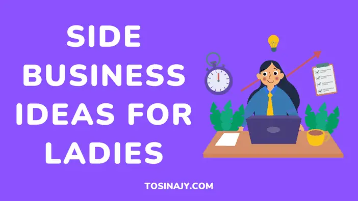 Side Business Ideas for Ladies - Tosinajy