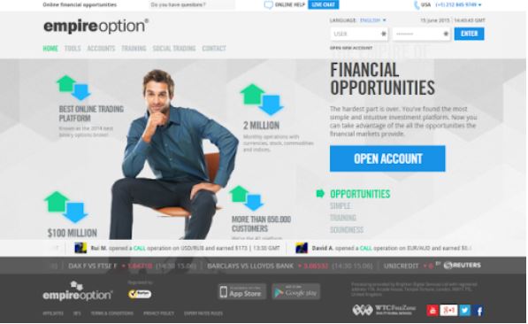 EmpireOption-image- Best Binary Options Platform