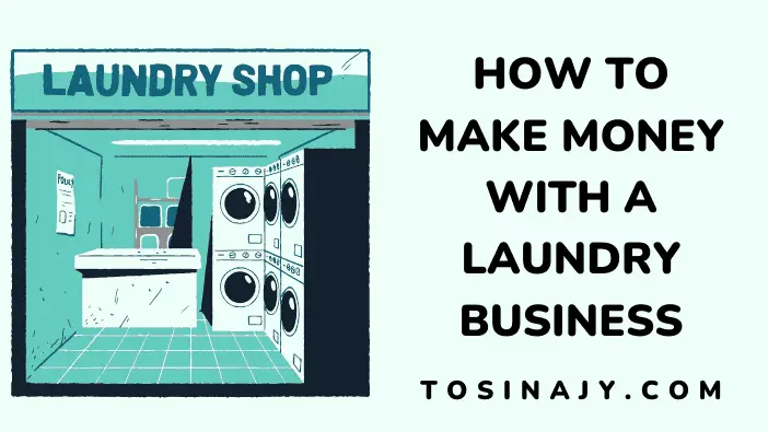 How to make money with laundry business - Tosinajy