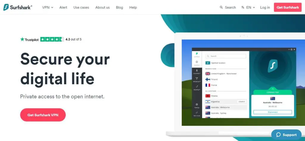 Surfshark-image
Best VPN providers