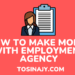 how to make money with employment agency - Tosinajy
