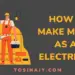 How to make money as an electrician - Tosinajy